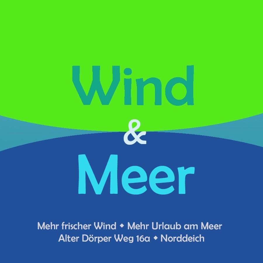 Apartament Wind Und Meer - Traumhaft An Der Nordsee Norddeich  Zewnętrze zdjęcie